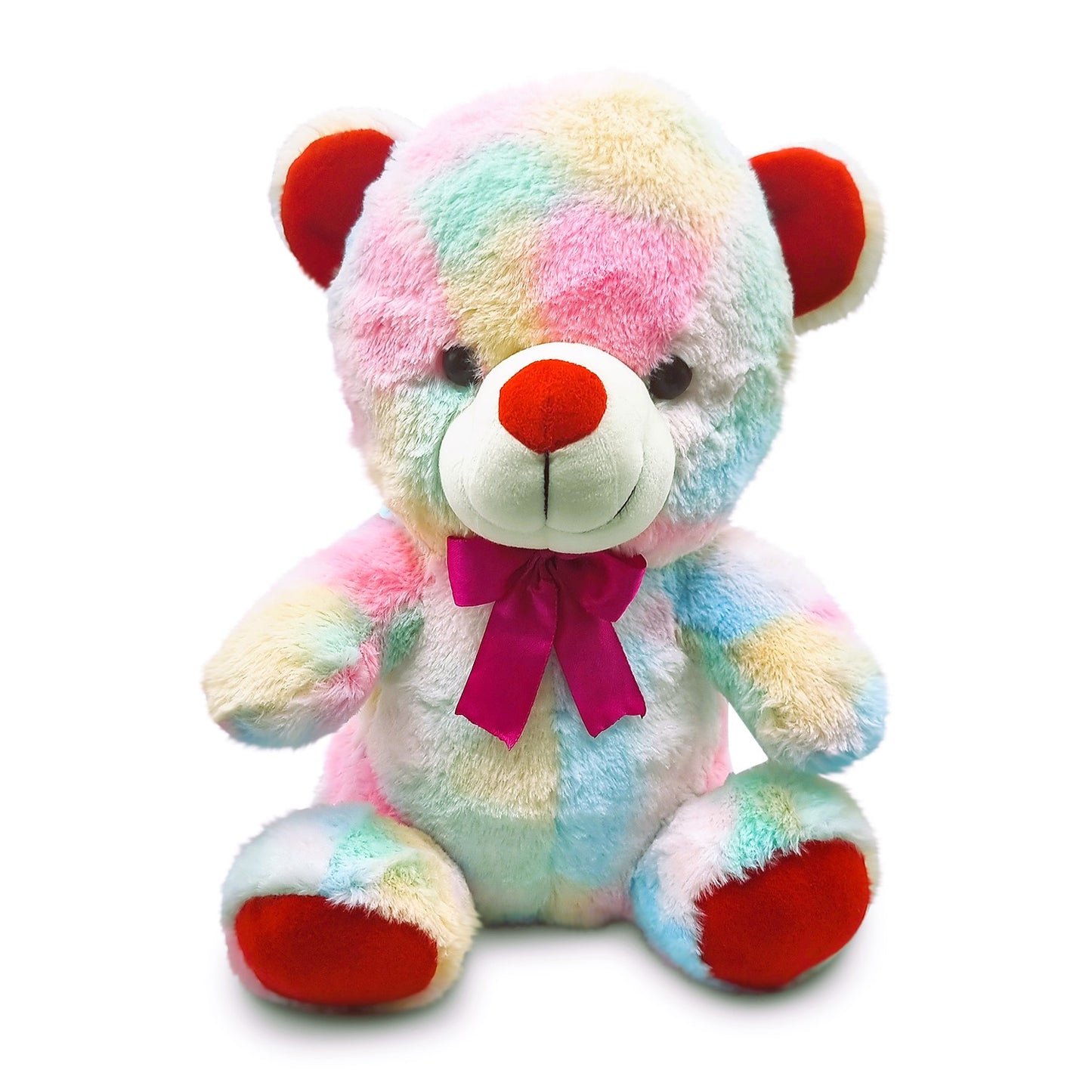 Goldenhub Rainbow Colour Teddy Bear 30 cm