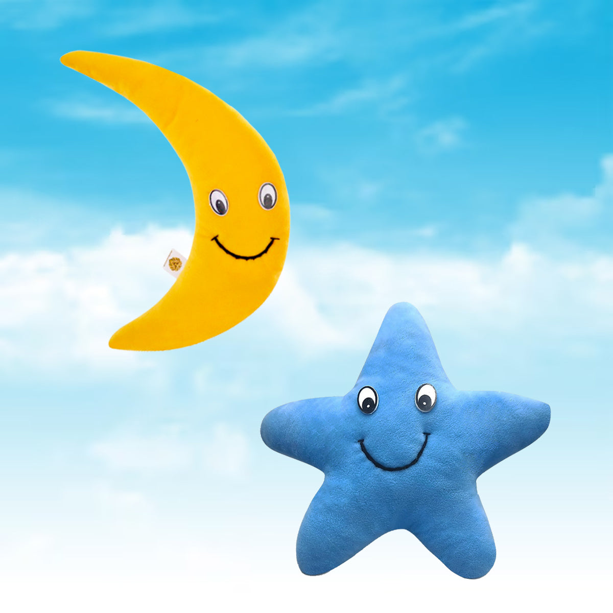 Goldenhub Toys Combo Set Of 2 Moon & Star