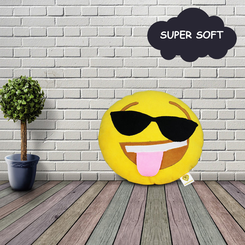 Goldenhub Toys Smily With Goggles & Tongue Cushion