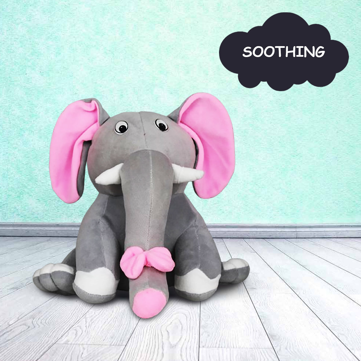 Goldenhub Toys Elephant With Bow 30 CM