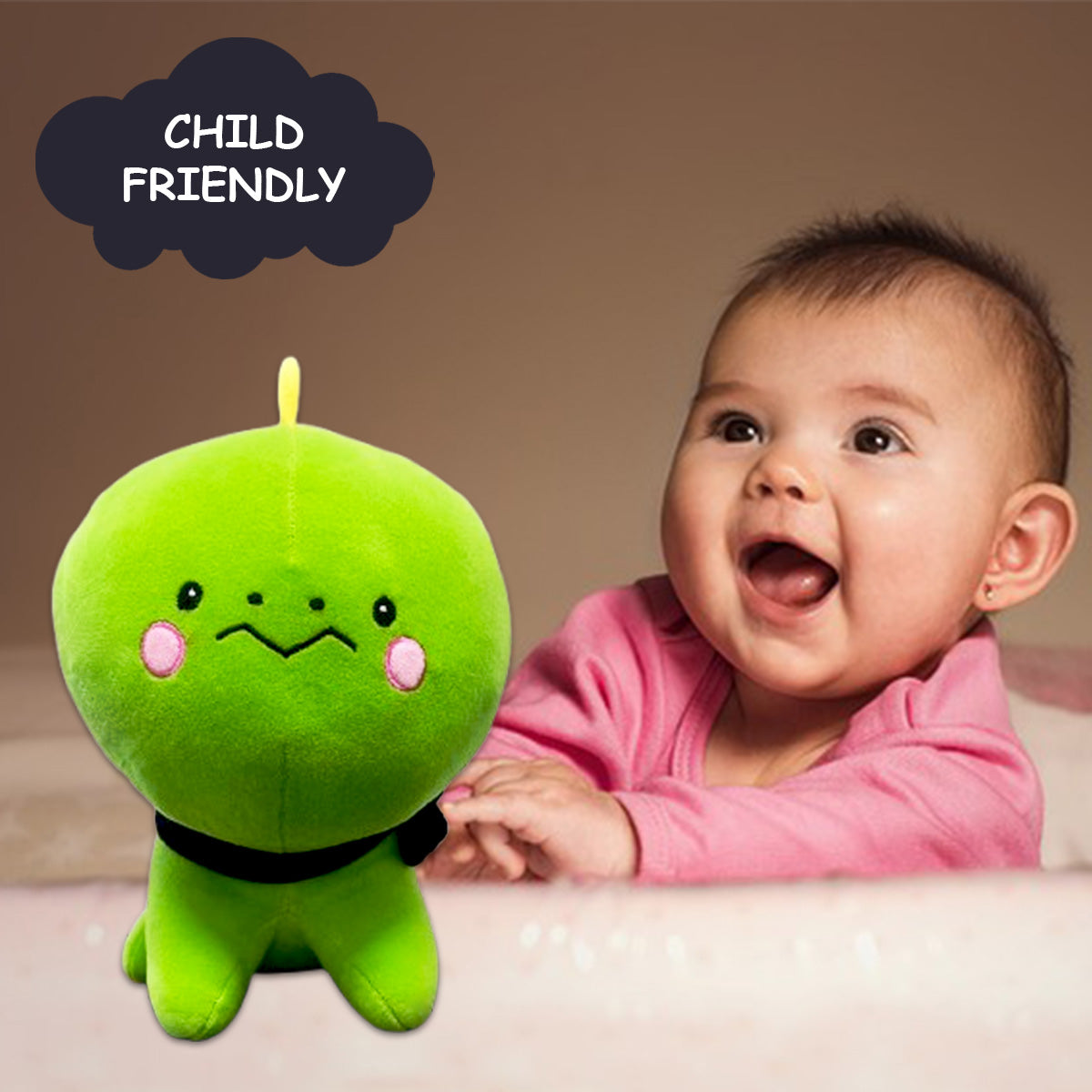 Goldenhub Toys Teddy Big Face Dino With Muflur