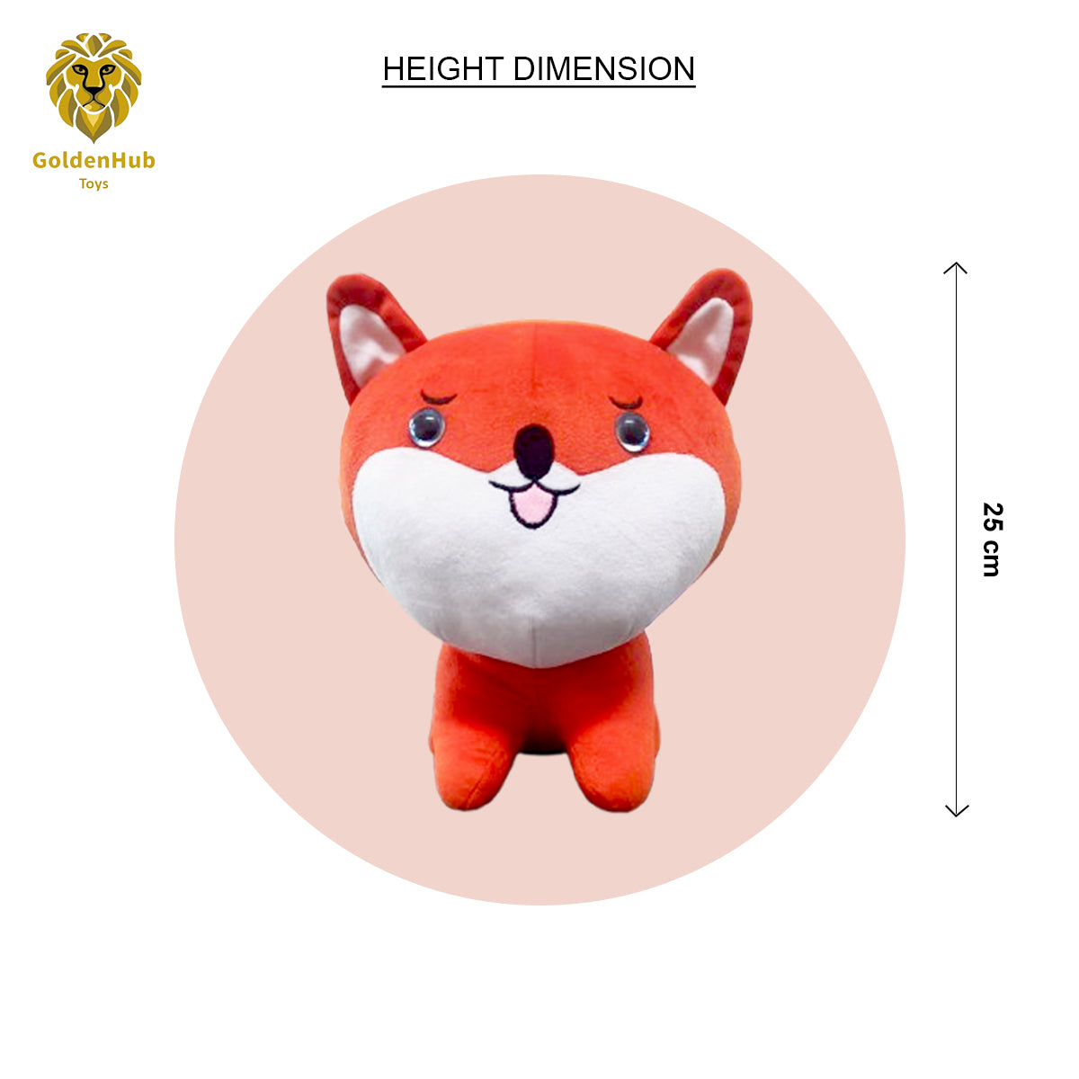Goldenhub Toys Ball Dog 25 CM