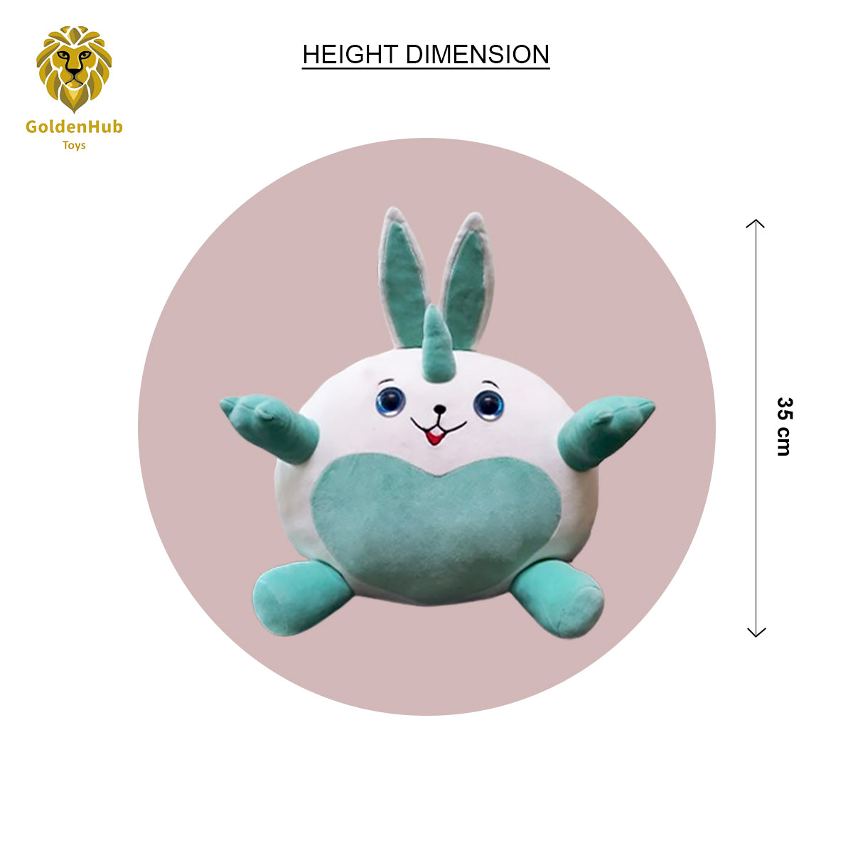 Goldenhub Toys Zurru Bunny Cushion 30 CM