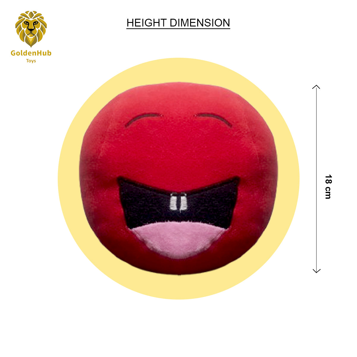 Goldenhub Toys Mad Cushion 15 cm