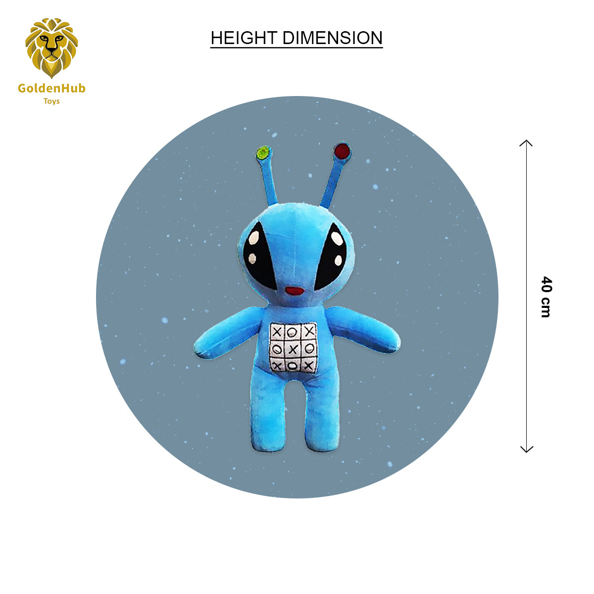 Goldenhub Toys Alien Tic Tac Boy 40 CM