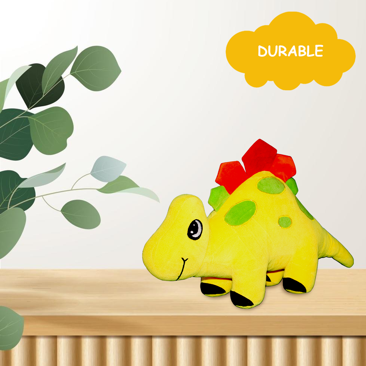 Goldenhub Toys Teddy Standing Dinosaur With Patches