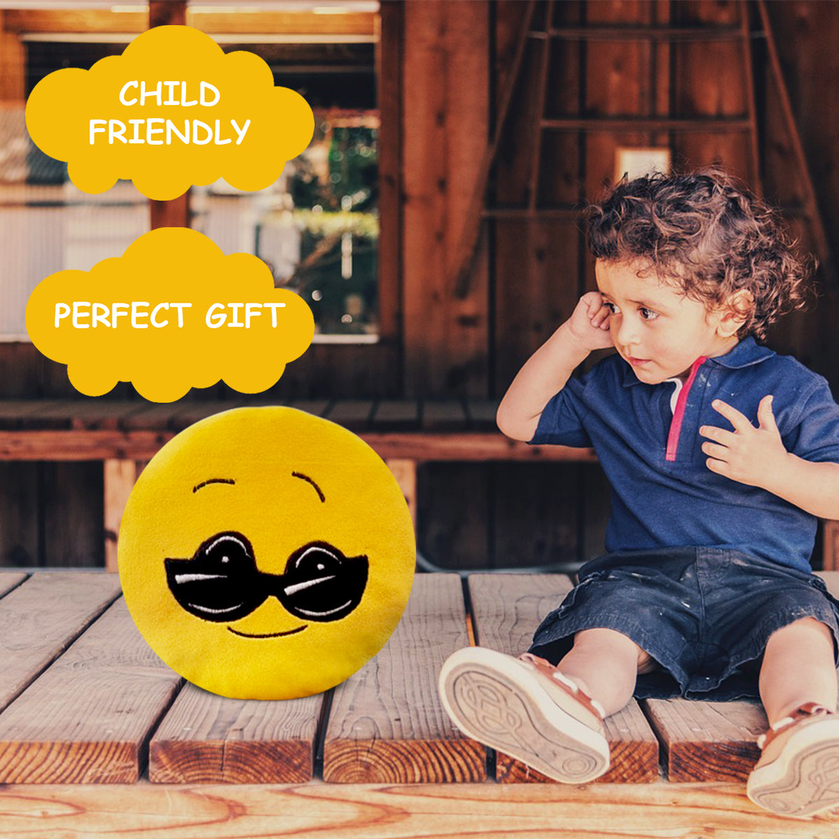 Goldenhub Toys Set Of 3 Trendy Cushions
