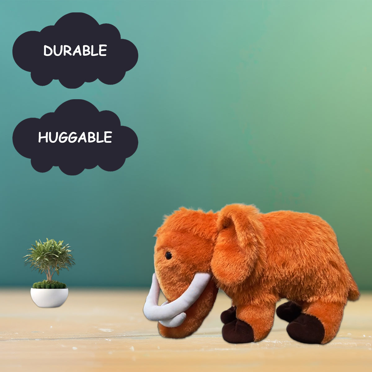 Goldenhub Teddy Jumbo Elephant Standing 45CM