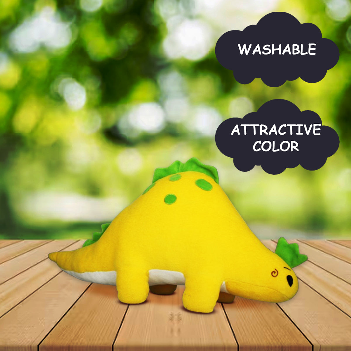 Goldenhub Toy Bubble Dinosaur Yellow 40 CM