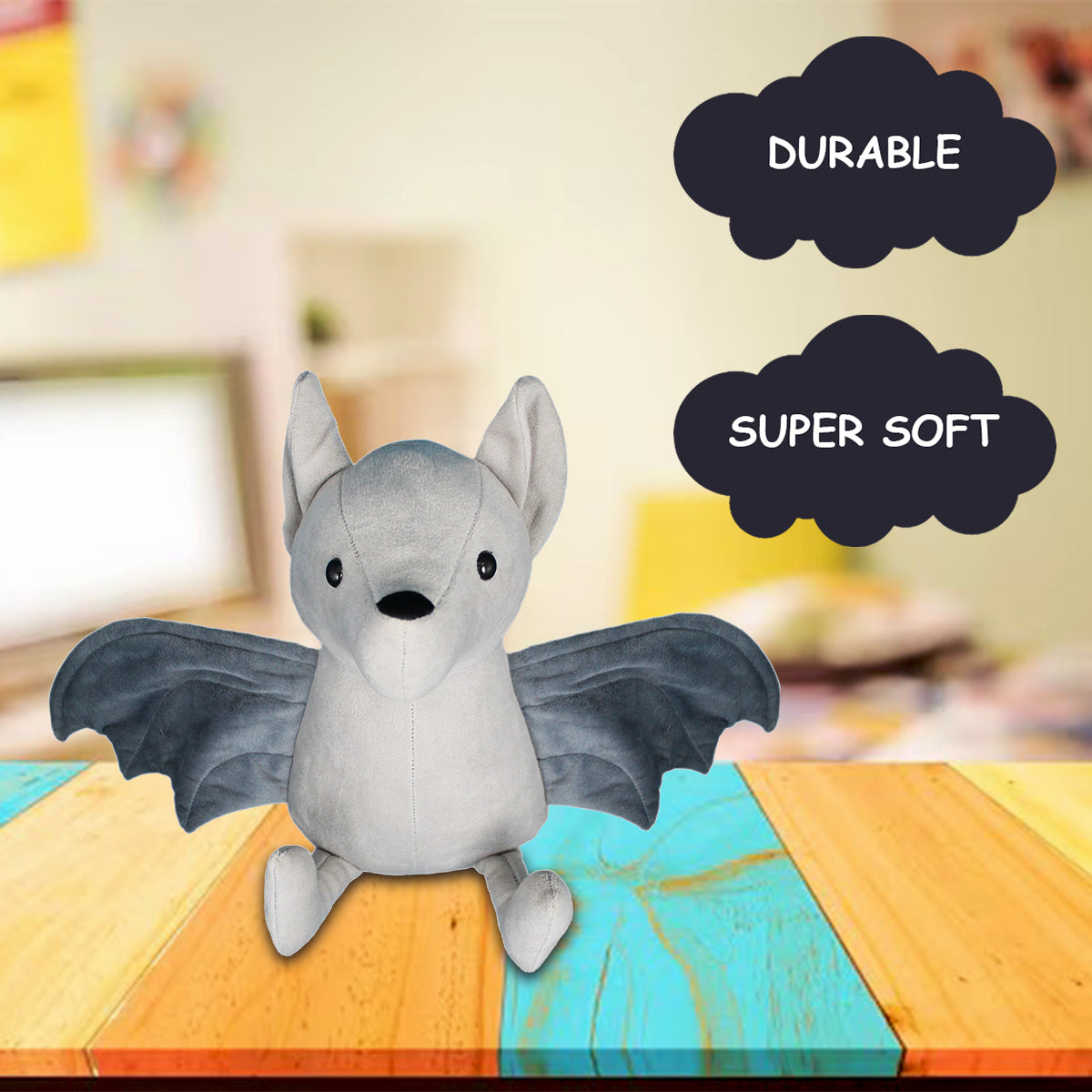Goldenhub Teddy Bat With Wings