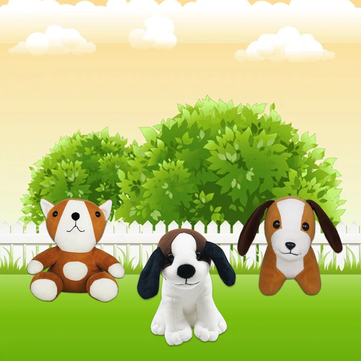 Goldenhub Toys Combo Set Of Dogs