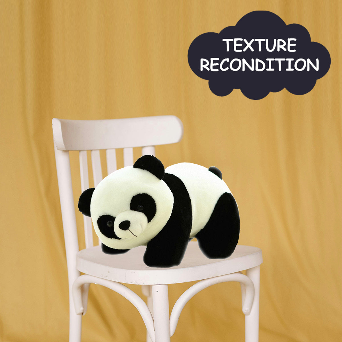 Goldenhub Teddy Panda Son 38 CM 4 Legged