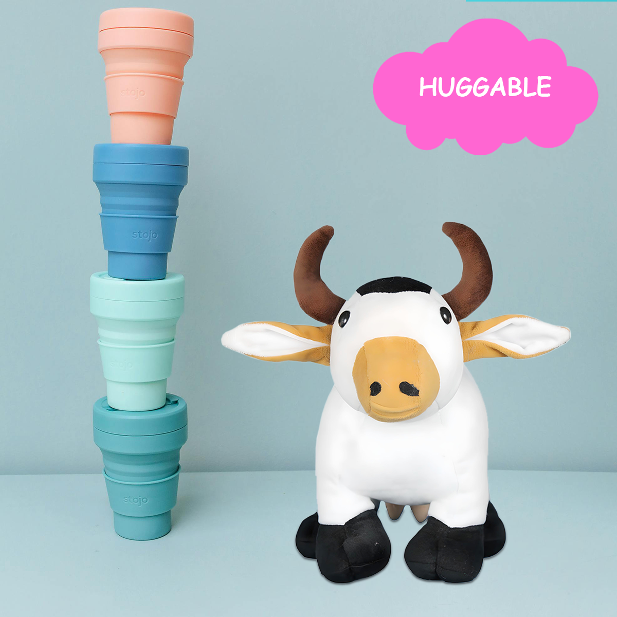 Goldenhub Standing Cow Soft Toys