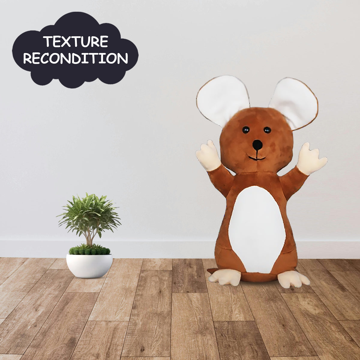 Goldenhub Toys Standing Mouse 25 CM