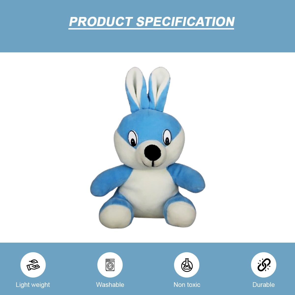 Goldenhub Toys Sitting Rabbit 25 CM