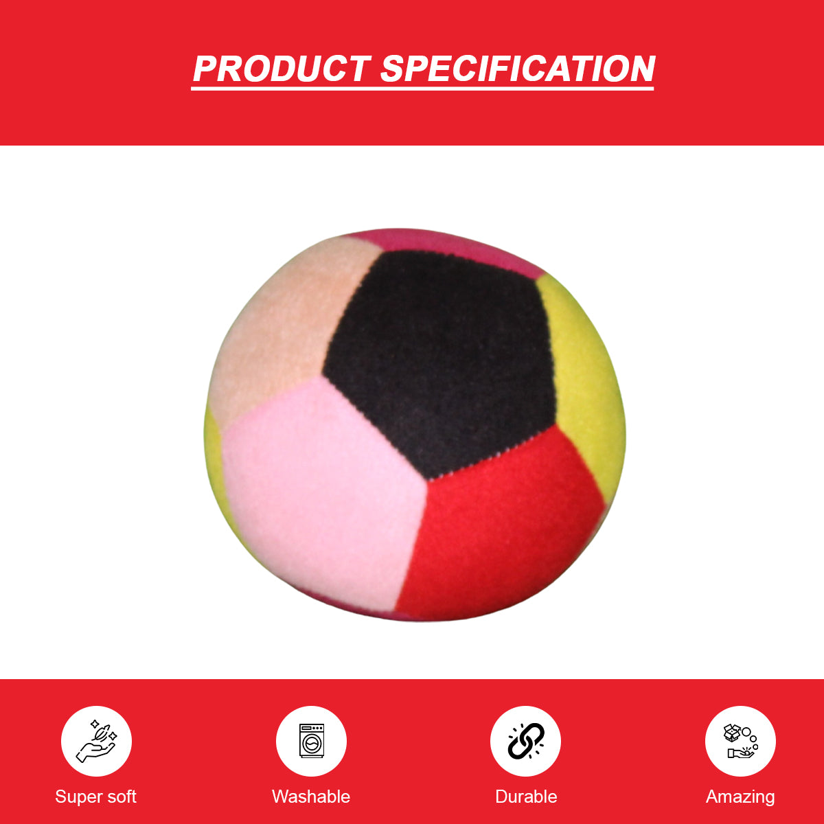 Goldenhub Toys Multicolor Football 20 CM