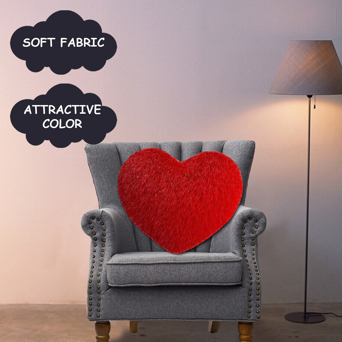 Goldenhub Toys Special Heart Plush Pillow 30 cm