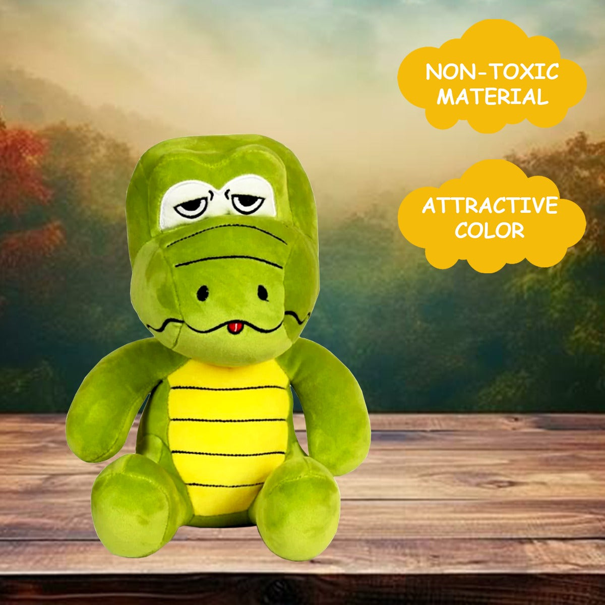 Goldenhub Toys Crocodile Sitting Soft Toys 25 cm