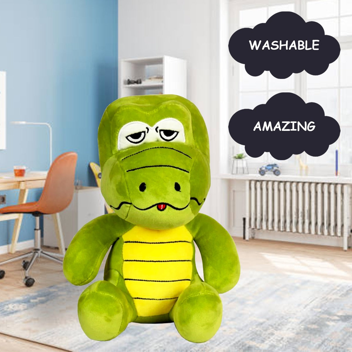 Goldenhub Toys Crocodile Sitting Soft Toys 25 cm