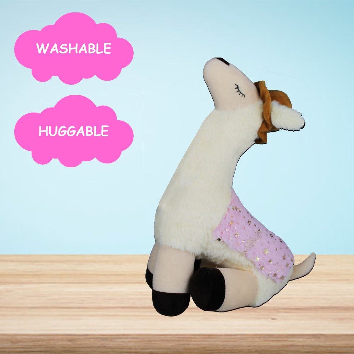 Goldenhub Toys Lama Sitting Soft Toy 40 CM