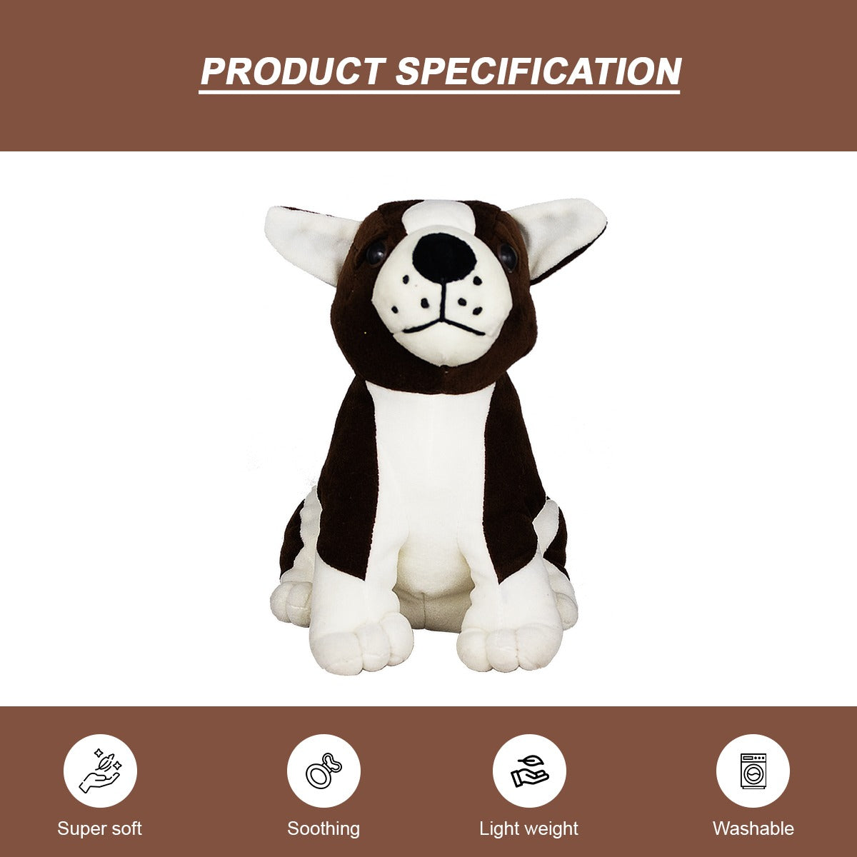 Goldenhub Toys Soft Toys Raja Dog 25 CM