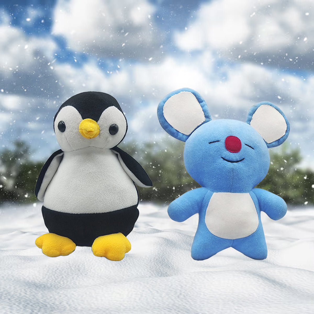 Goldenhub Toys Combo Set Of Penguin & Koala