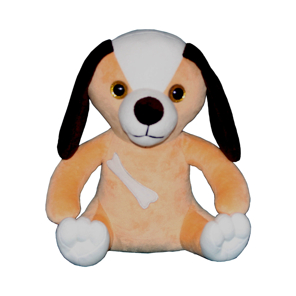 Goldenhub Plush Toy Bone Dog Beige Colour